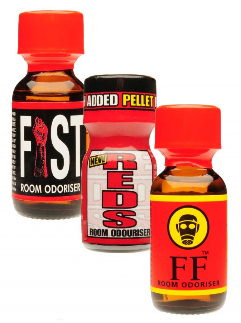 Threesome 1 x 10ml, 2 x 25ml